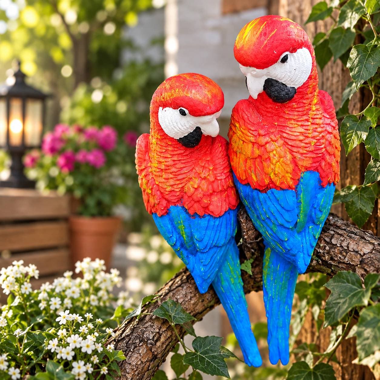🦜
🌿 Renkli Papağan Çifti 🌿