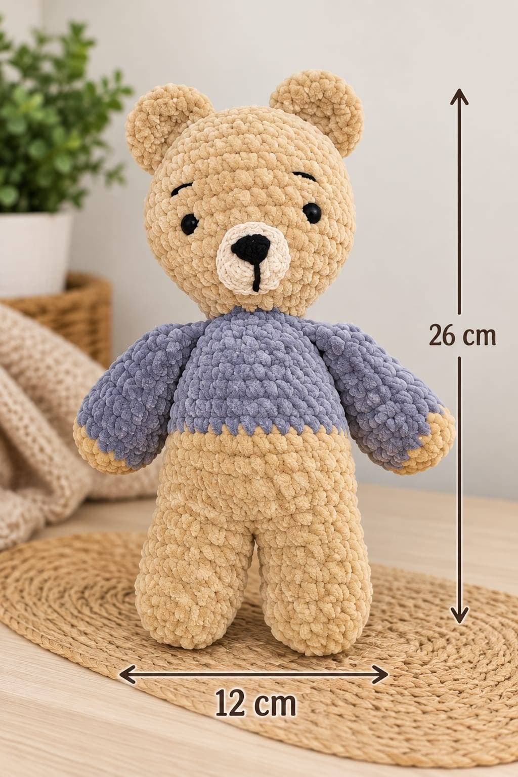 🧸 El Örgüsü Sevimli Ayıcık